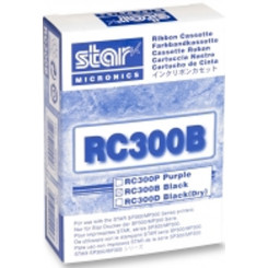 Star RC-300B Black Original Printer Ribbon 80981611 (1.6 Million Stikes) for Star SP300, SP311, SP312, SP316, SP317, SP320, SP321, SP322, SP323, SP341, SP342, SP347, SP348, SP349, SP389